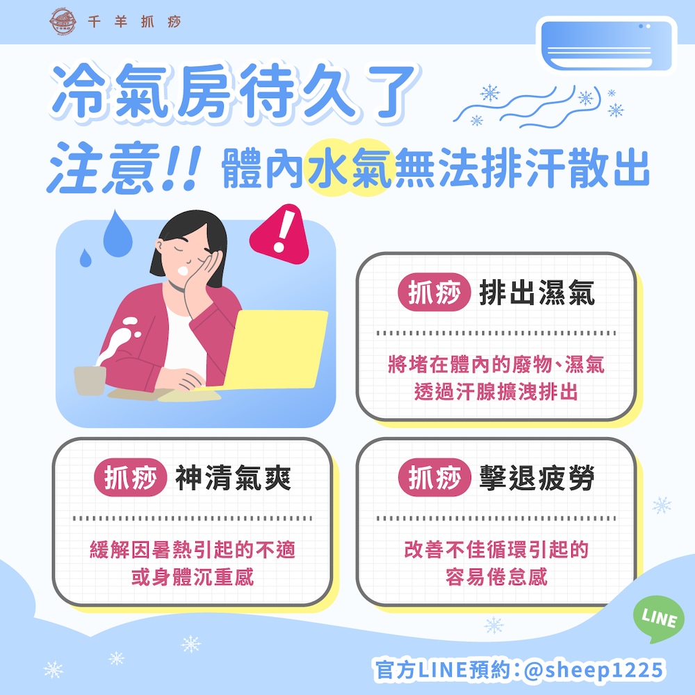 冷氣房待久了，注意!!